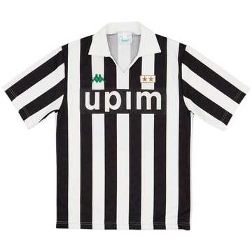 1991-92 Juventus Home Shirt - 8/10 - (M)