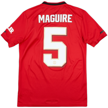 2019-20 Manchester United Home Shirt Maguire #5 - 6/10 - (S)