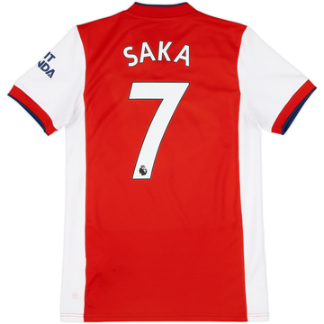 2021-22 Arsenal Home Shirt Saka #7 - 6/10 - (S)