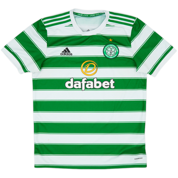 2021-22 Celtic Home Shirt - 9/10 - (M)