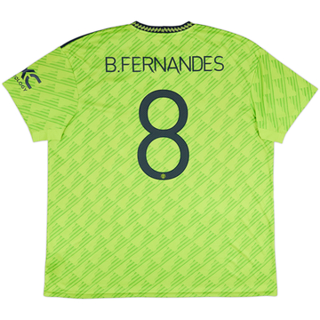 2022-23 Manchester United Third Shirt B.Fernandes - 8/10 - (XXL)