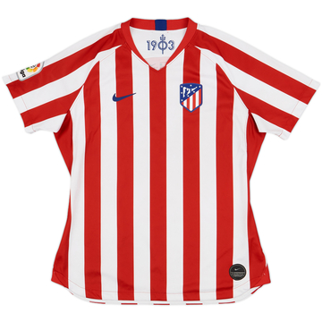 2019-20 Atletico Madrid Home Shirt - 9/10 - (Women's L)