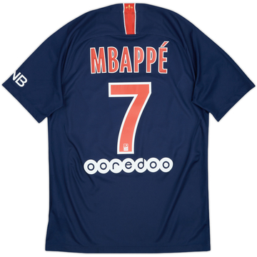 2018-19 Paris Saint-Germain Home Shirt Mbappe #7 - 10/10 - (S)