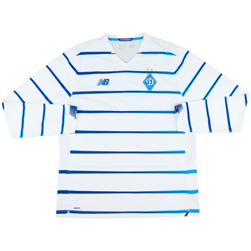 2020-21 Dynamo Kyiv Home L/S Shirt - 8/10 - (XL)