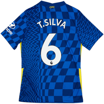 2021-22 Chelsea Home Shirt T.Silva #6 - 9/10 - (S)