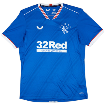 2020-21 Rangers Home Shirt - 6/10 - (L)