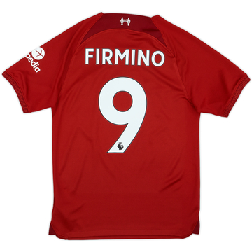 2022-23 Liverpool Home Shirt Firmino #9 - 7/10 - (S)