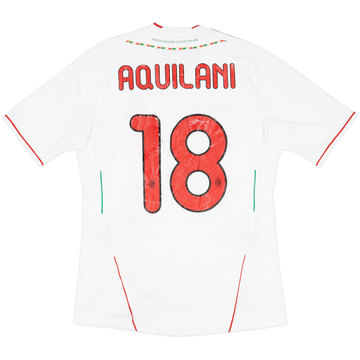 2011-12 AC Milan Away Aquilani #18 - 5/10 - (M)
