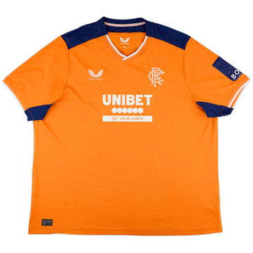 2022-23 Rangers Third Shirt - 9/10 - (4XL)