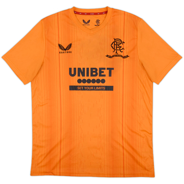 2021-22 Rangers Castore '150 Years Anniversary' Training Shirt - 9/10 - (L)