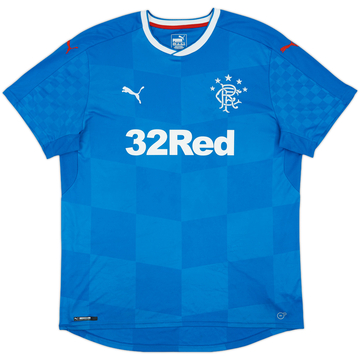 2016-18 Rangers Home Shirt - 7/10 - (XXL)