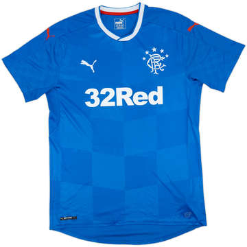 2016-18 Rangers Home Shirt - 9/10 - (L)
