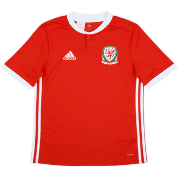 2018-19 Wales Home Shirt - 9/10 - (L.Boys)