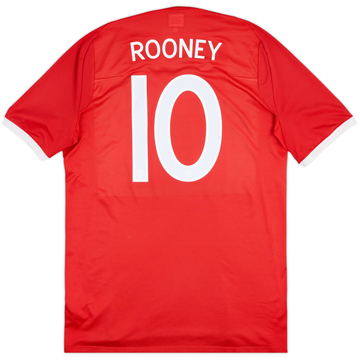 2010-11 England Away Shirt Rooney #10 - 5/10 - (L)