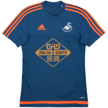 2015-16 Swansea adizero Training Shirt - 9/10 - (S)