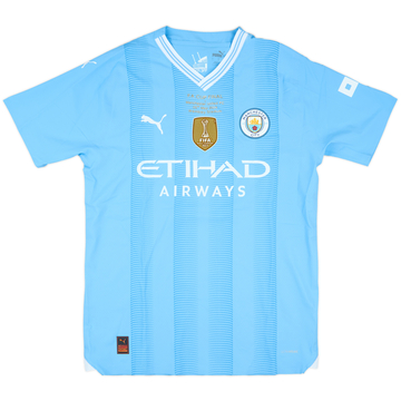 2023-24 Manchester City Match Issue FA Cup Final Home Shirt Walker #2