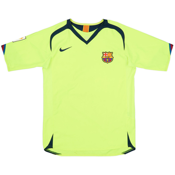 2005-06 Barcelona Away Shirt - 6/10 - (XL.Boys)