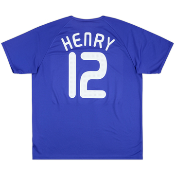2007-08 France Basic Home Shirt Henry #12