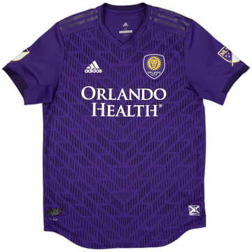 2019 Orlando City Authentic Home Shirt - 6/10 - (M)