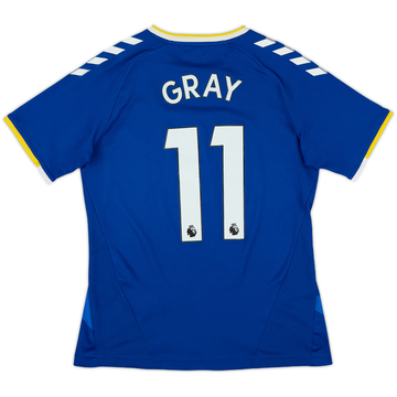 2021-22 Everton Home Shirt Gray #11 - 8/10 - (Women's L)
