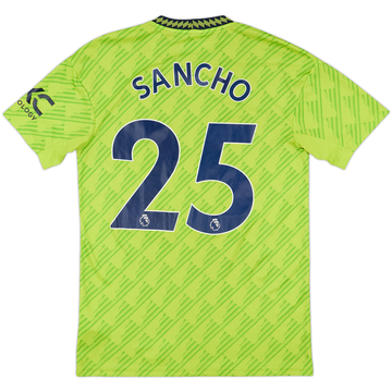 2022-23 Manchester United Third Shirt Sancho #25 - 8/10 - (S)