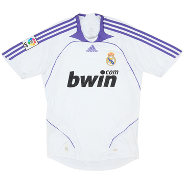 2007-08 Real Madrid Home Shirt - 6/10 - (S)