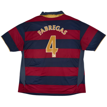 2007-08 Arsenal Third Shirt Fabregas #4 - 6/10 - (3XL)