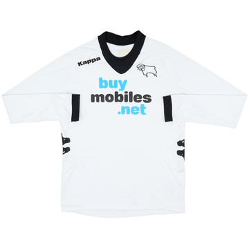 2012-13 Derby County Home L/S Shirt - 7/10 - (M)