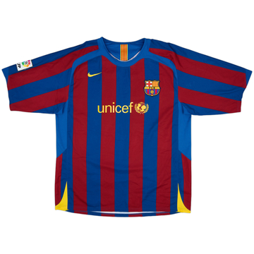 2005-06 Barcelona Prototype Home Shirt - 6/10 - (XL)