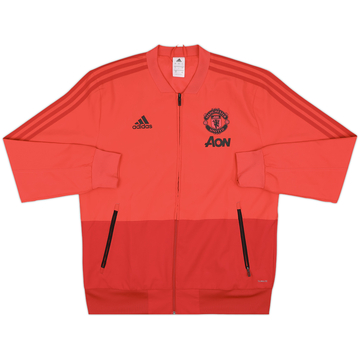 2018-19 Manchester United adidas Track Jacket - 8/10 - (L)