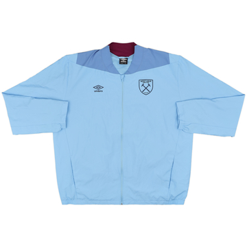2018-19 West Ham Umbro Hooded Rain Jacket - 10/10 - (4XL)