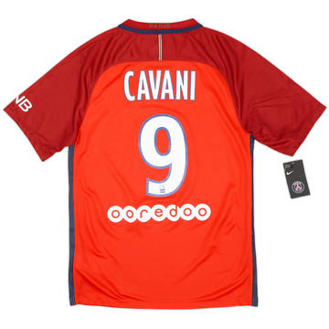 2016-17 Paris Saint-Germain Away Shirt Cavani #9 (S)