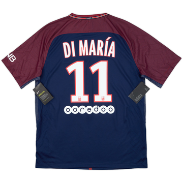 2017-18 Paris Saint-Germain Home Shirt Di Maria #11 (L)