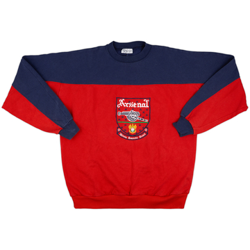 1990-92 Arsenal adidas Sweat Top - 8/10 - (L)