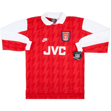 1994-96 Arsenal Player Issue Home L/S Shirt #16 (M)
