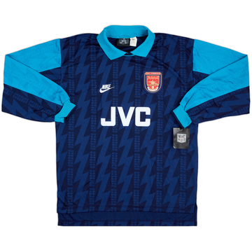 1994-95 Arsenal Player Issue Away L/S Shirt #3 (L)