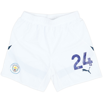 2024-25 Manchester City Match Issue Home Shorts #24 (Gvardiol)