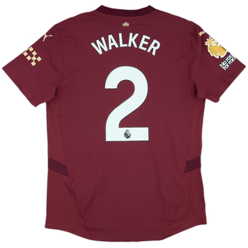 2024-25 Manchester City Match Issue Third Shirt Walker #2