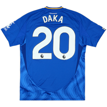 2024-25 Leicester Match Issue Home Shirt Daka #20