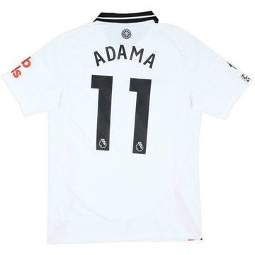 2024-25 Fulham Match Issue Home Shirt Adama #11