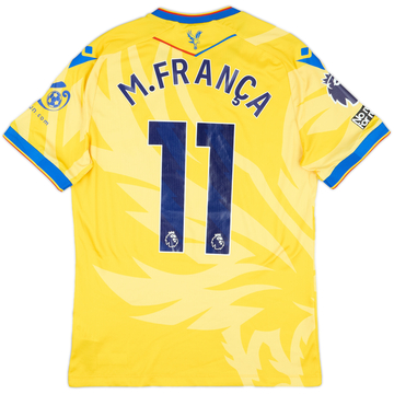 2024-25 Crystal Palace Match Issue Away Shirt M.Franca #11