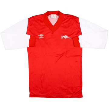 1982-84 Arsenal Match Issue Home L/S Shirt #7