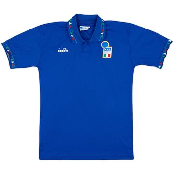 1992-93 Italy Home Shirt - 8/10 - (XL.Boys)