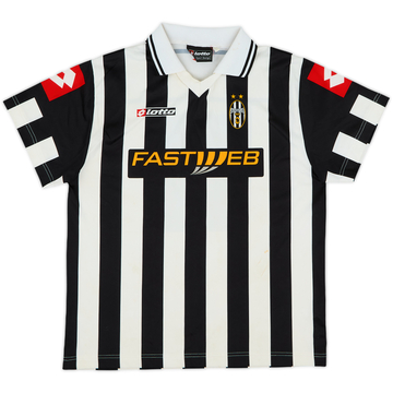 2001-02 Juventus Basic Home Shirt - 7/10 - (XL.Boys)