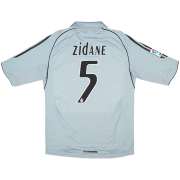 2005-06 Real Madrid Third Shirt Zidane #5 - 8/10 - (M)