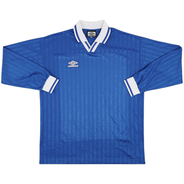 1990s Umbro Template L/S Shirt - 8/10 - (XL)