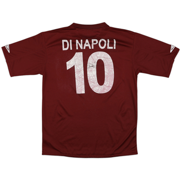 2007-08 Salernitana Home Shirt Di Napoli #10 - 6/10 - (L)