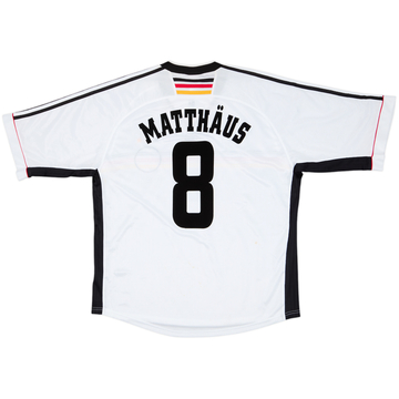 1998-00 Germany Home Shirt Matthaus #8 (XL)
