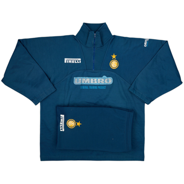 1997-98 Inter Milan Umbro Tracksuit - 8/10 - (XL)