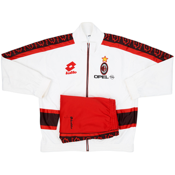 1995-96 AC Milan Lotto Tracksuit - 8/10 - (XL)